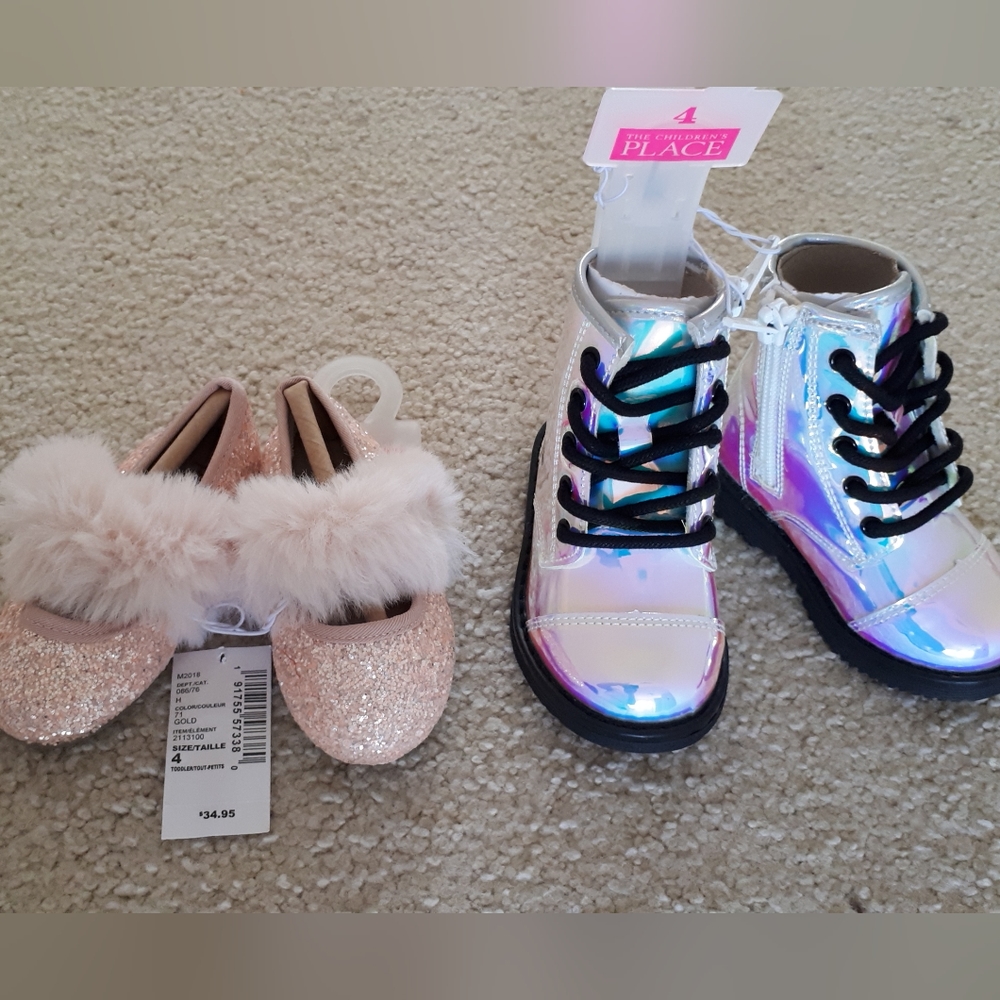 Lot of 2 kids footwear / shoes